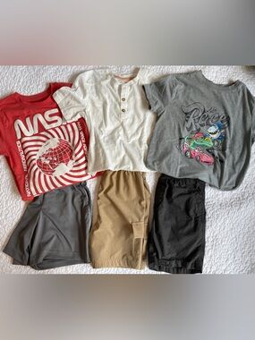 Kids Mixed Shirt and Short Sets